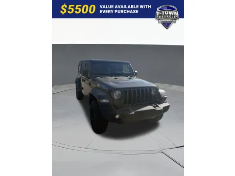 Gray 2024 Jeep Wrangler Sport for sale in Tulsa, OK