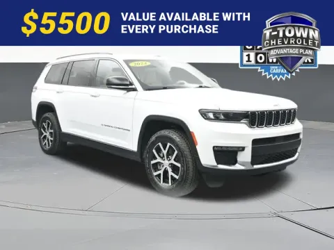 White 2024 Jeep Grand Cherokee L Limited for sale in Tulsa, OK