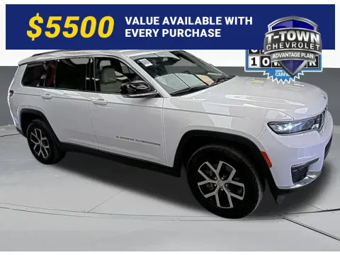 White 2024 Jeep Grand Cherokee L Limited for sale in Tulsa, OK