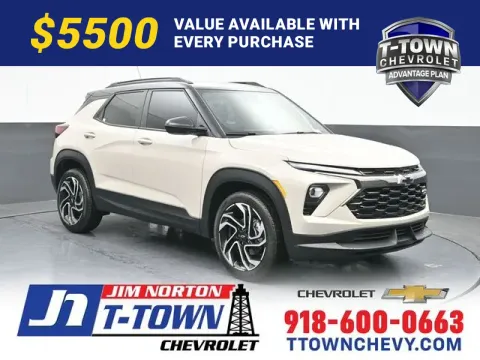 White 2026 Chevrolet TrailBlazer RS for sale in Tulsa, OK