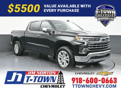 Black 2026 Chevrolet Silverado 1500 LTZ for sale in Tulsa, OK