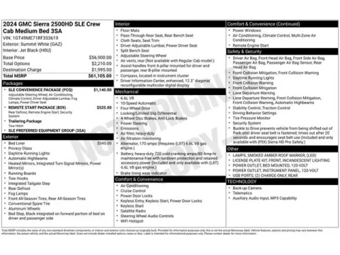 Another view of 2024 GMC Sierra 2500HD SLE for sale in Tulsa, OK at Jim Norton T-Town Chevrolet
