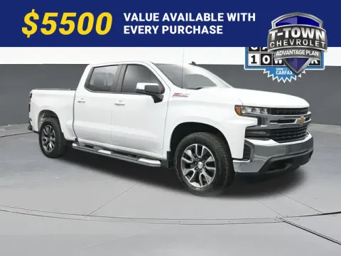 White 2020 Chevrolet Silverado 1500 LT for sale in Tulsa, OK