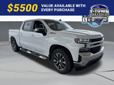 White 2020 Chevrolet Silverado 1500 LT for sale in Tulsa, OK