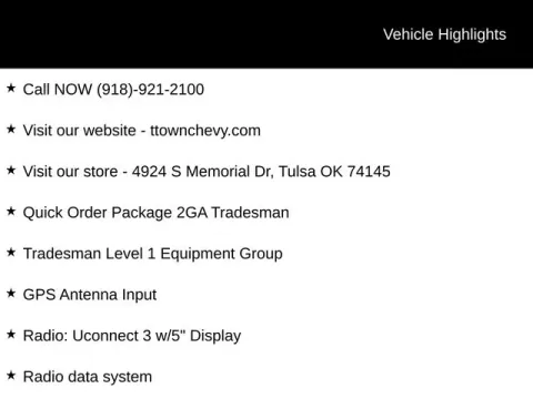 More photos of 2024 Ram 2500 Tradesman at Jim Norton T-Town Chevrolet, OK