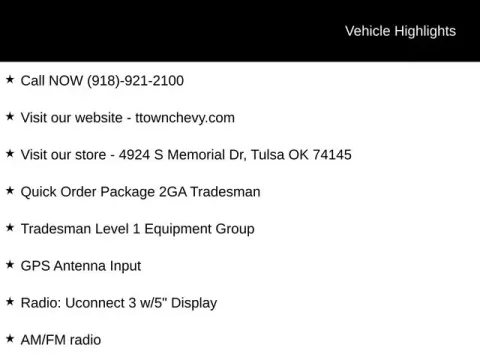 More photos of 2024 Ram 2500 Tradesman at Jim Norton T-Town Chevrolet, OK