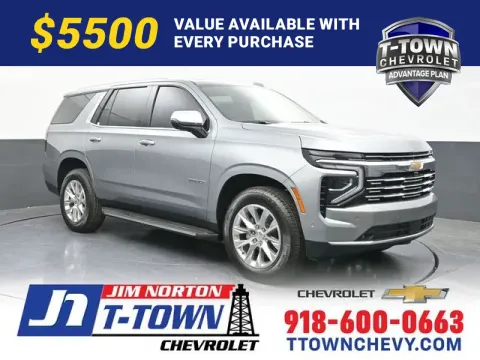 Gray 2026 Chevrolet Tahoe Premier for sale in Tulsa, OK