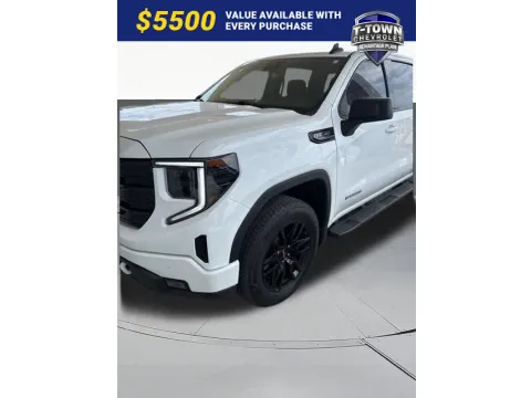 White 2022 GMC Sierra 1500 Elevation for sale in Tulsa, OK