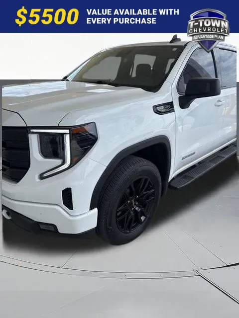 White 2022 GMC Sierra 1500 Elevation for sale in Tulsa, OK
