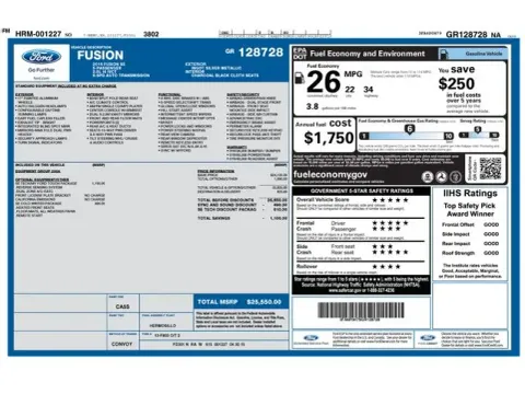 Another view of 2016 Ford Fusion SE for sale in Tulsa, OK at Jim Norton T-Town Chevrolet