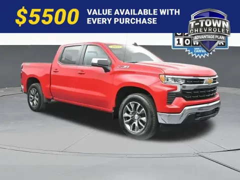 Red 2023 Chevrolet Silverado 1500 LT for sale in Tulsa, OK