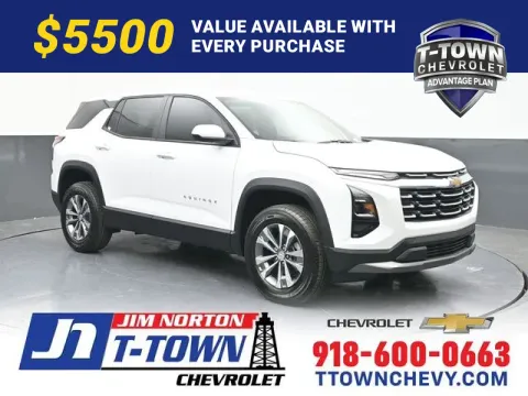 White 2026 Chevrolet Equinox LT for sale in Tulsa, OK