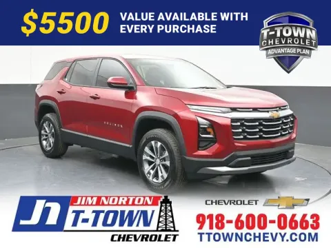 Red 2026 Chevrolet Equinox LT for sale in Tulsa, OK