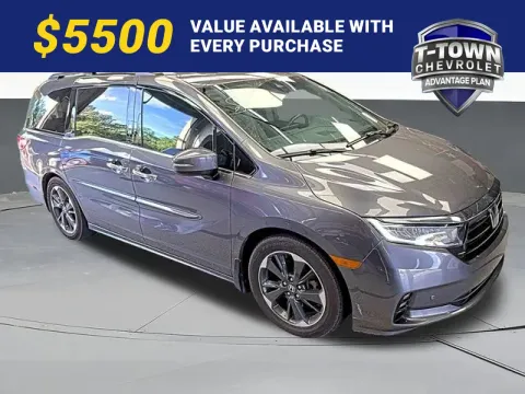 Black 2022 Honda Odyssey Elite for sale in Tulsa, OK