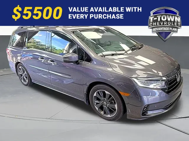 Black 2022 Honda Odyssey Elite for sale in Tulsa, OK