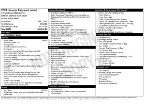 Another view of 2021 Hyundai Palisade Limited for sale in Tulsa, OK at Jim Norton T-Town Chevrolet