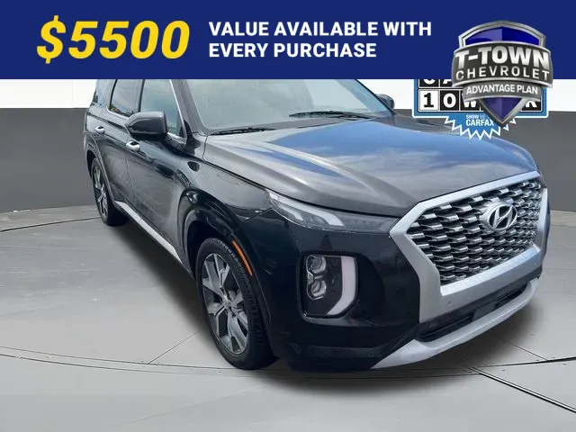 Black 2021 Hyundai Palisade Limited for sale in Tulsa, OK