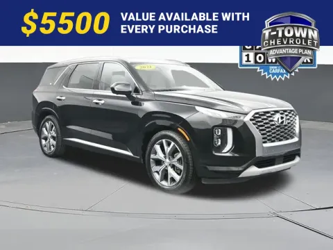 Black 2021 Hyundai Palisade Limited for sale in Tulsa, OK