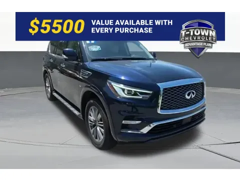 Beige 2019 INFINITI QX80 LUXE for sale in Tulsa, OK