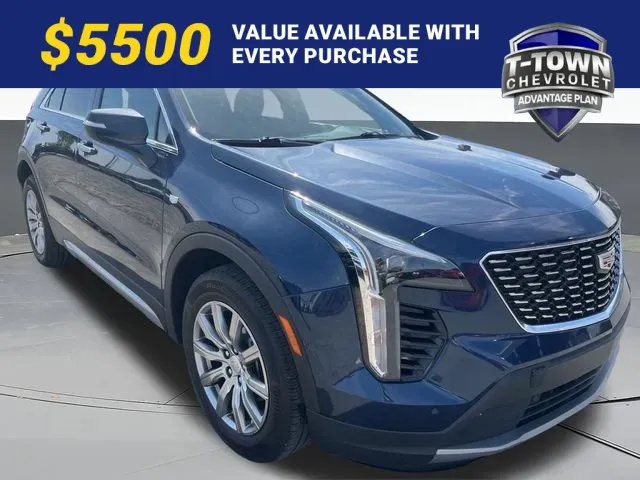 Blue 2021 Cadillac XT4 Premium Luxury for sale in Tulsa, OK