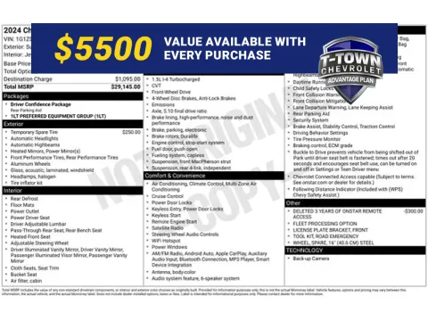 White 2024 Chevrolet Malibu LT for sale in Tulsa, OK