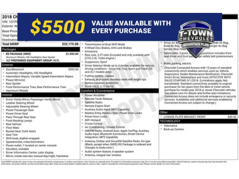 Gray 2018 Chevrolet Camaro 1LT for sale in Tulsa, OK