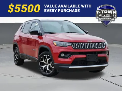 Red 2025 Jeep Compass Limited for sale in Tulsa, OK