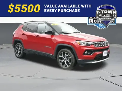 Red 2025 Jeep Compass Limited for sale in Tulsa, OK