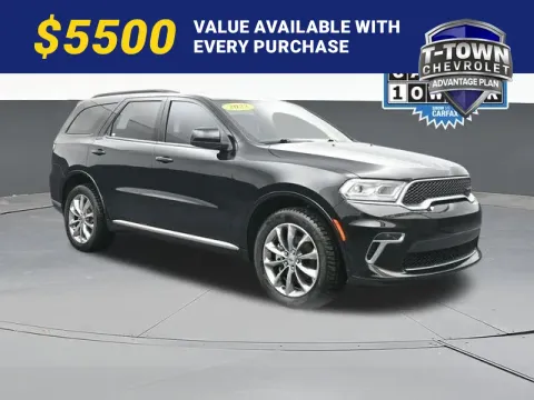 Black 2022 Dodge Durango SXT for sale in Tulsa, OK