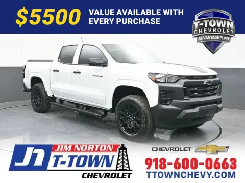 White 2026 Chevrolet Colorado Work Truck for sale in Tulsa, OK