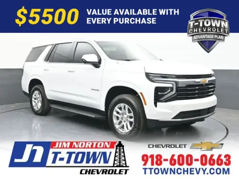 White 2026 Chevrolet Tahoe LS for sale in Tulsa, OK
