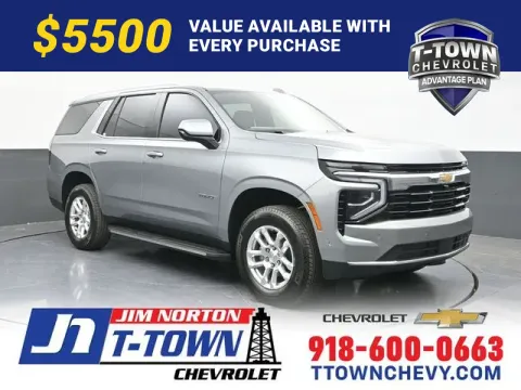 Gray 2026 Chevrolet Tahoe LS for sale in Tulsa, OK