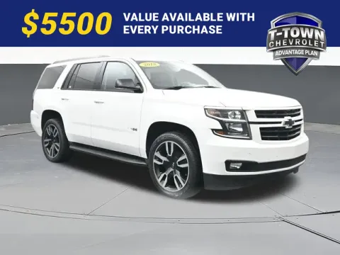 White 2018 Chevrolet Tahoe LT for sale in Tulsa, OK