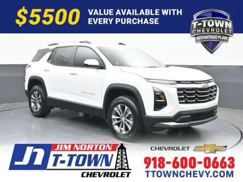 White 2026 Chevrolet Equinox LT for sale in Tulsa, OK
