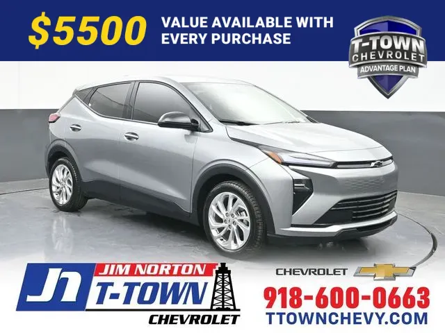 Yellow 2027 Chevrolet Bolt EV LT for sale in Tulsa, OK