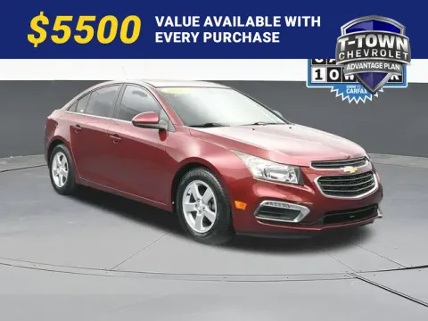 Red 2015 Chevrolet Cruze 1LT for sale in Tulsa, OK