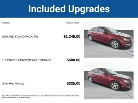 Another view of 2015 Chevrolet Cruze 1LT for sale in Tulsa, OK at Jim Norton T-Town Chevrolet