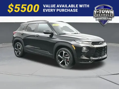 Black 2022 Chevrolet TrailBlazer RS for sale in Tulsa, OK