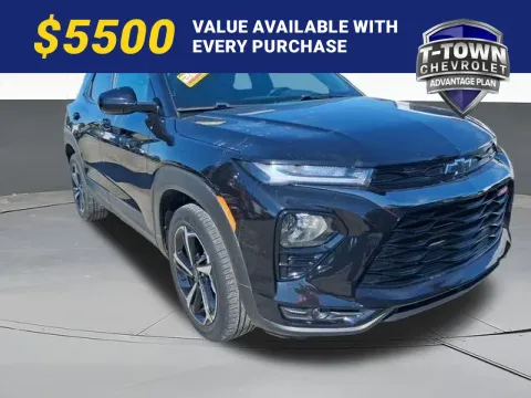 Black 2022 Chevrolet TrailBlazer RS for sale in Tulsa, OK