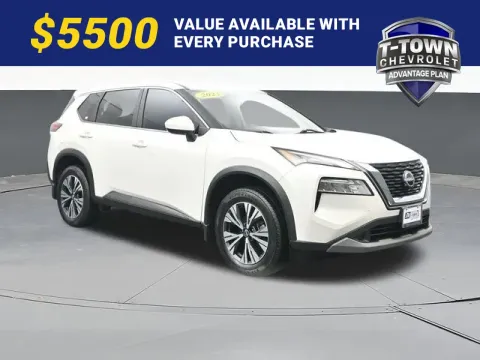 White 2023 Nissan Rogue SV for sale in Tulsa, OK