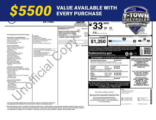 White 2023 Nissan Rogue SV for sale in Tulsa, OK