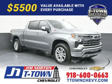 Gray 2026 Chevrolet Silverado 1500 LTZ for sale in Tulsa, OK