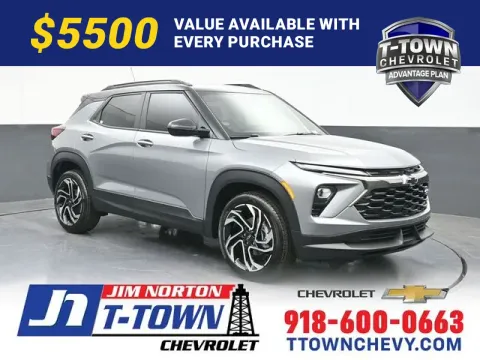 Gray 2026 Chevrolet TrailBlazer RS for sale in Tulsa, OK
