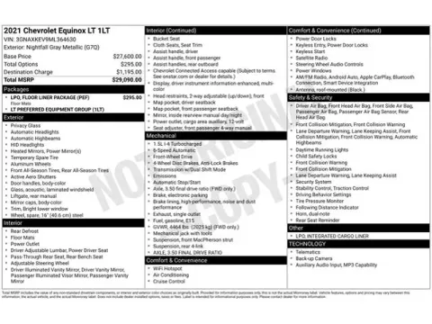 Another view of 2021 Chevrolet Equinox LT for sale in Tulsa, OK at Jim Norton T-Town Chevrolet