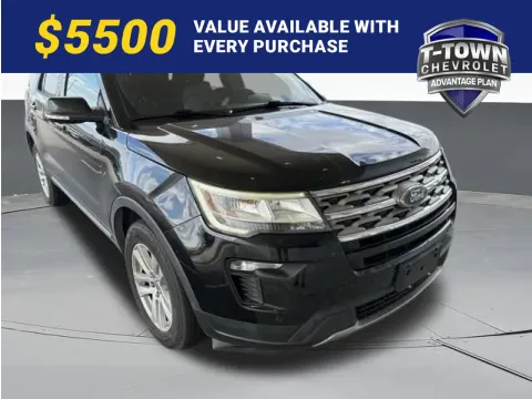 Black 2018 Ford Explorer XLT for sale in Tulsa, OK