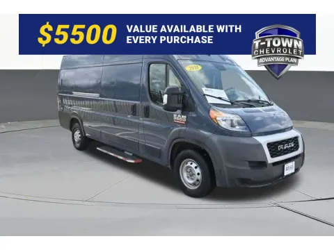 Blue 2021 Ram ProMaster 3500 High Roof for sale in Tulsa, OK