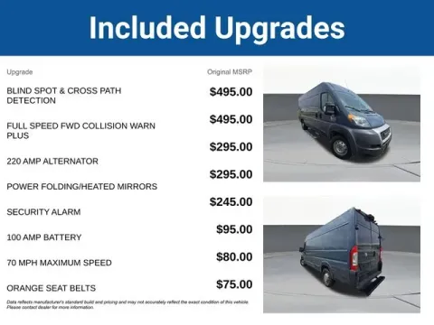 More photos of 2021 Ram ProMaster 3500 High Roof at Jim Norton T-Town Chevrolet, OK