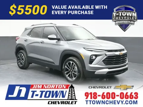 Gray 2026 Chevrolet TrailBlazer LT for sale in Tulsa, OK