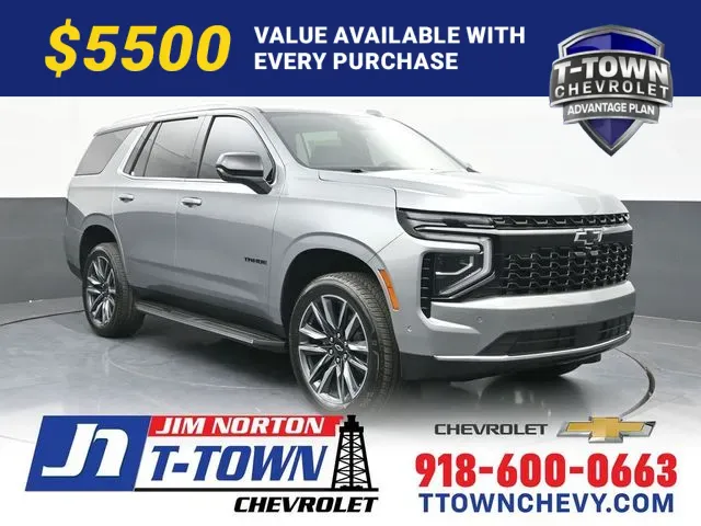 Gray 2026 Chevrolet Tahoe LS for sale in Tulsa, OK