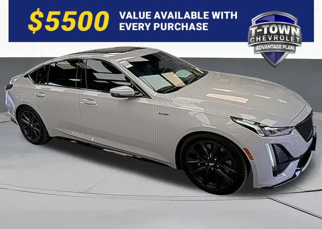 White 2022 Cadillac CT5 V-Series for sale in Tulsa, OK